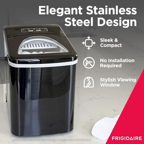 Frigidaire Countertop Ice Maker, Compact Machine