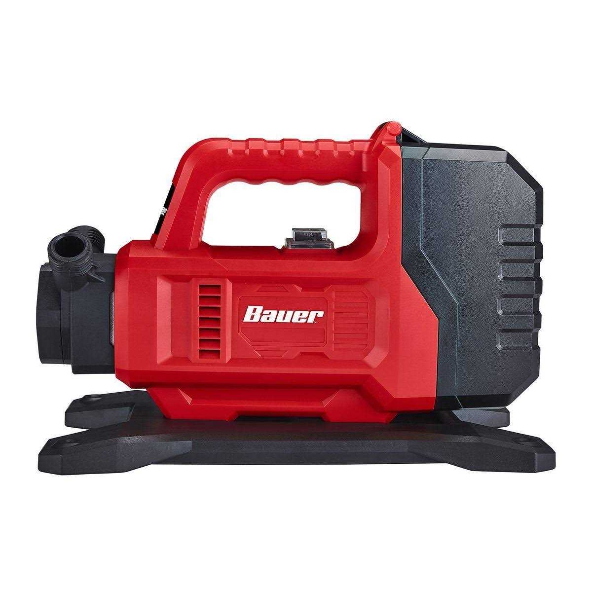 Bauer 20V/120V Lithium-Ion Dual-Power Cordless Transfer Pump - Shop Hardware Tools Online Store