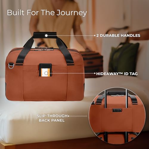 Briggs & Riley Travel Duffel Bag - Weekender & Overnight Luggage for Women & Men, Softside Bag - ZDX Collection