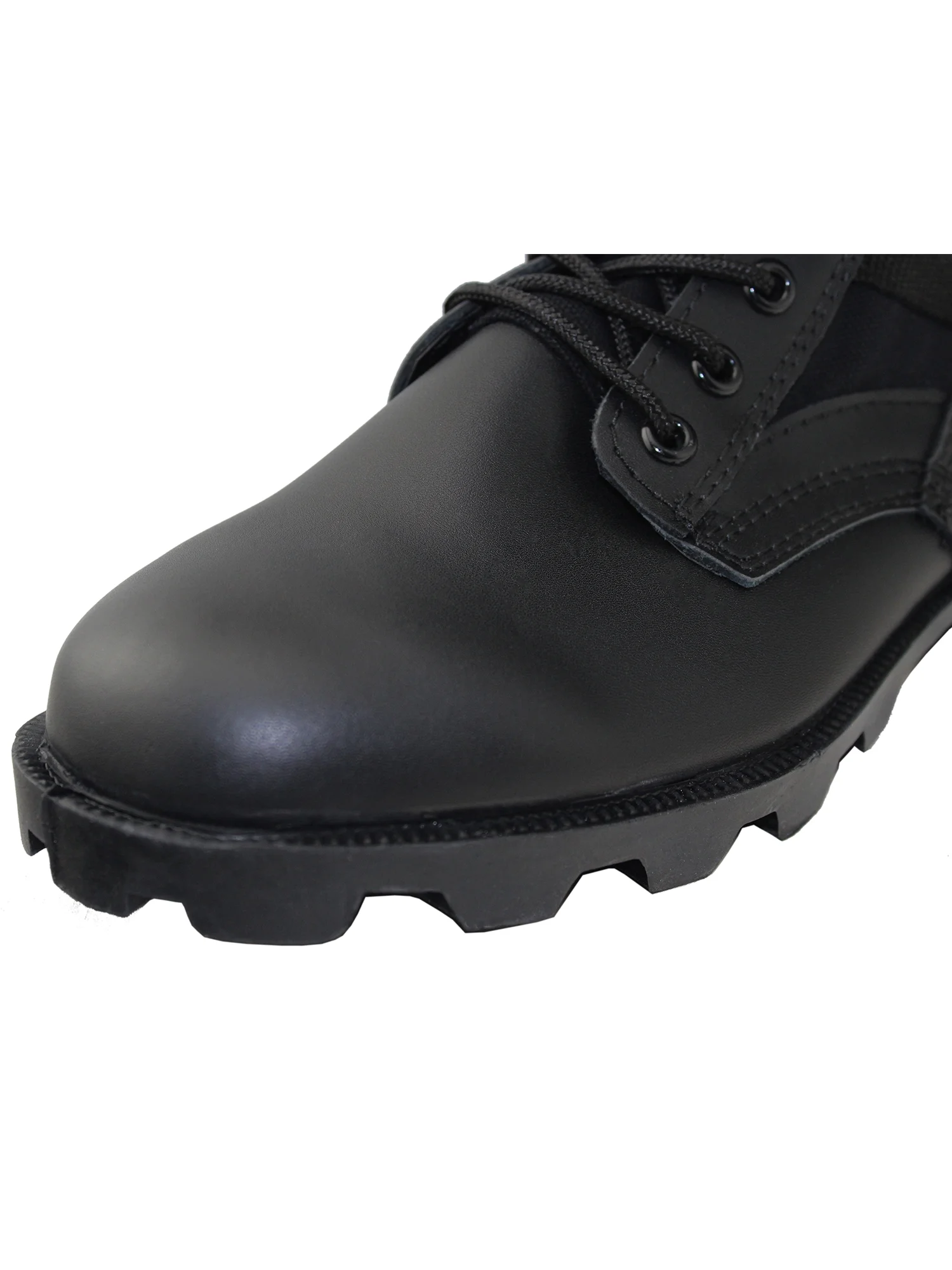 Tanleewa Men's Military Boots Black G.I Style Jungle Boot Lace up Outdoor Shoe Size 13 Adult Male