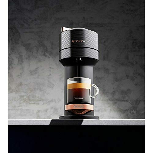 Nespresso Vertuo Next Coffee and Espresso Machine by De'Longhi, Black with Rose
