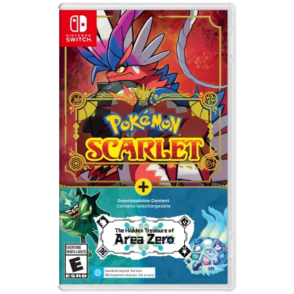 Pokemon Scarlet The Hidden Treasure of Area Zero Bundle (Game and DLC)