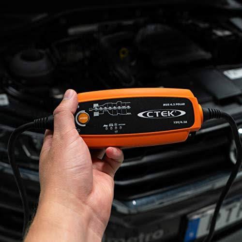 CTEK 56-958 Mus 4.3 Polar 12 Volt Fully Automatic Extreme Climate 8 Step Battery
