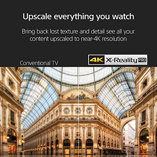 Sony 50 Inch 4K Ultra HD TV X77L Series: LED Smart Google TV KD50X77L- 2023 Model, Black (Renewed)