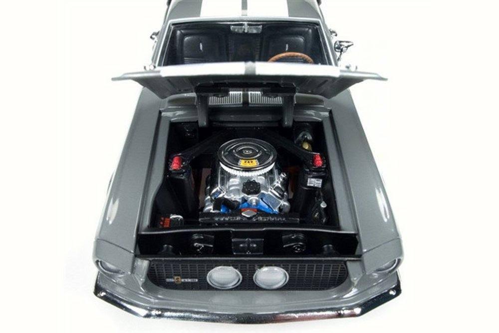 1967 Ford Shelby Mustang Gt-350 Medium Gray Metallic 50th Anniversary Limited Edition to 1002pc 1/18