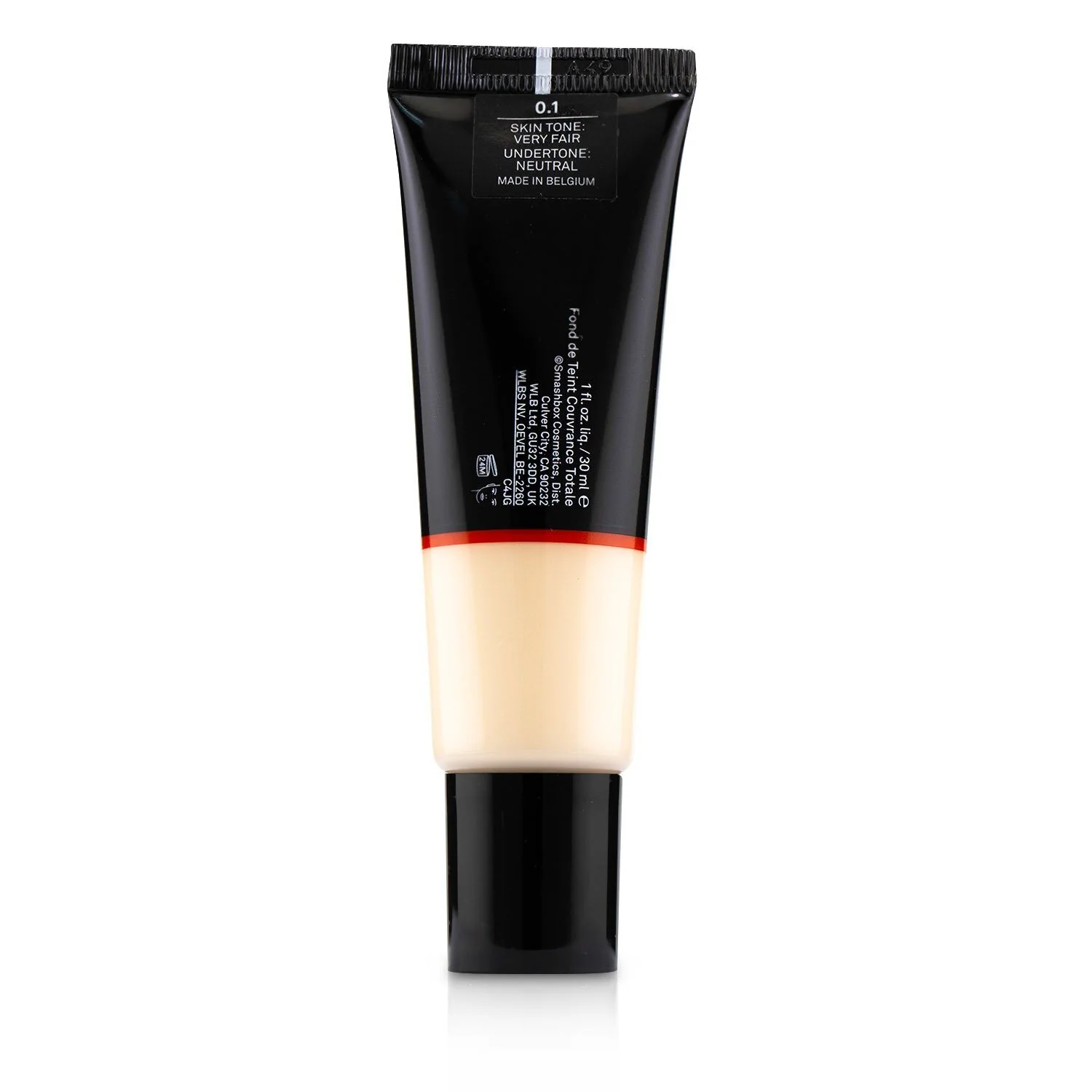 Smashbox Studio Skin Full Coverage 24 Hour Foundation - # 1 Fair With Cool Peach Undertone  30ml/1oz