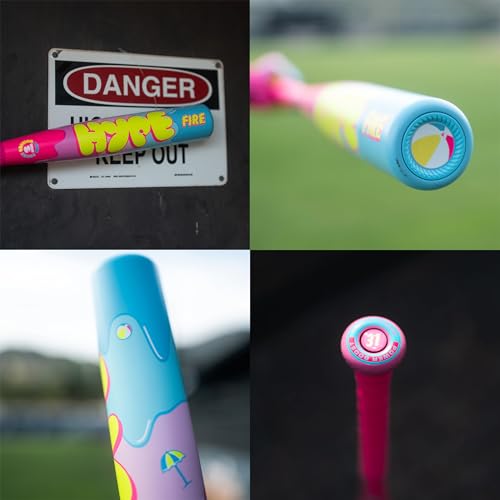 Easton | 2025 | Hype FIRE Baseball Bat | USSSA | -5 / -8 / -10 Drop | 2 3/4" Barrel | 2 Pc. Composite
