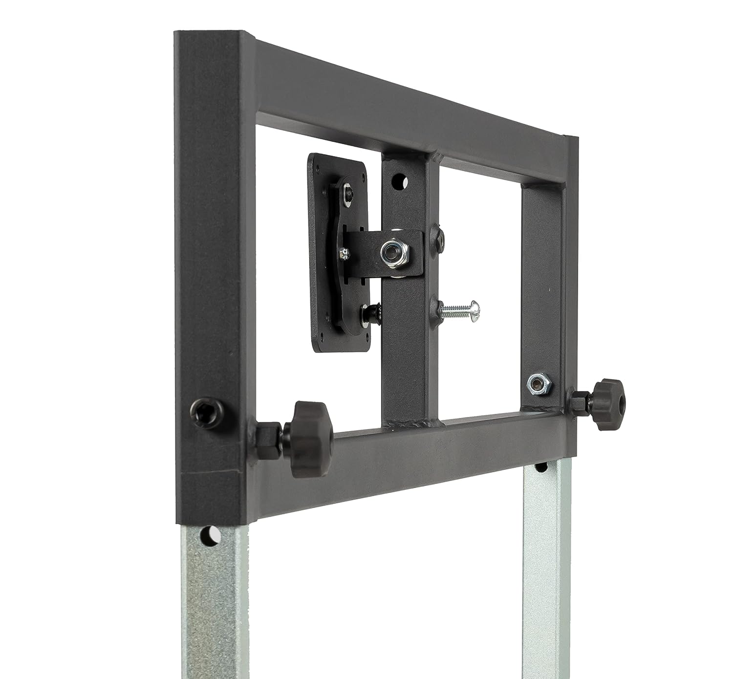 SimFab Triple Monitor Stand for Racing and Flight Simulators Model LD | Up to 100x100mm VESA Mount or M4/M5 Hardware (Triple Monitor Stand, Light Duty Mount Brackets)