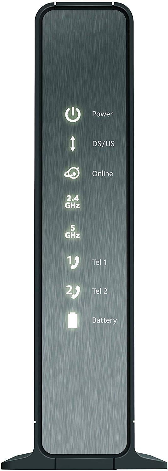 NETGEAR Nighthawk AC1900 (24x8) DOCSIS 3.0 WiFi Cable Modem Router Combo For XFINITY Internet & Voice (C7100V) Ideal for Xfinity Internet and Voice services (Renewed)