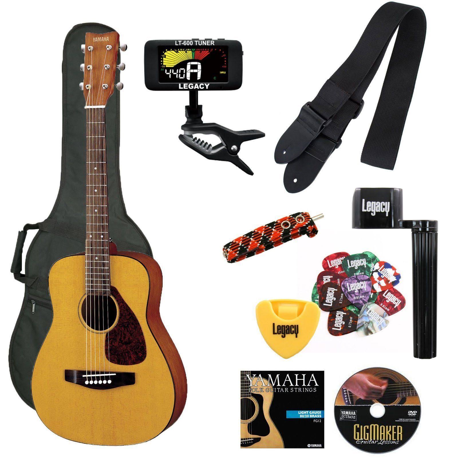 Yamaha JR1 Mini Folk Guitar, Natural