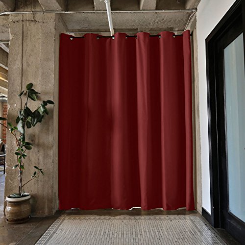 Room/Dividers/Now Tension Rod Room Divider Curtain Kit - XX-Large A, 8ft Tall x 10ft - 12ft 6in Wide (Stone White) | Premium Curtains for Room Partition, Create Privacy, Blackout, Noise Reduction