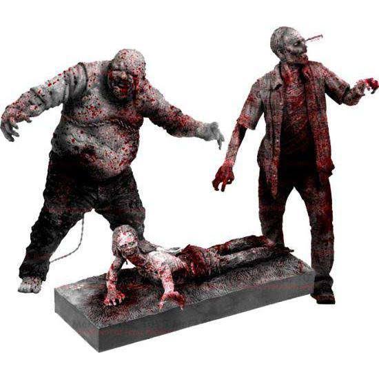 McFarlane Toys The Walking Dead TV Series Action Figures, Bloody Zombie Pack - 3 pack