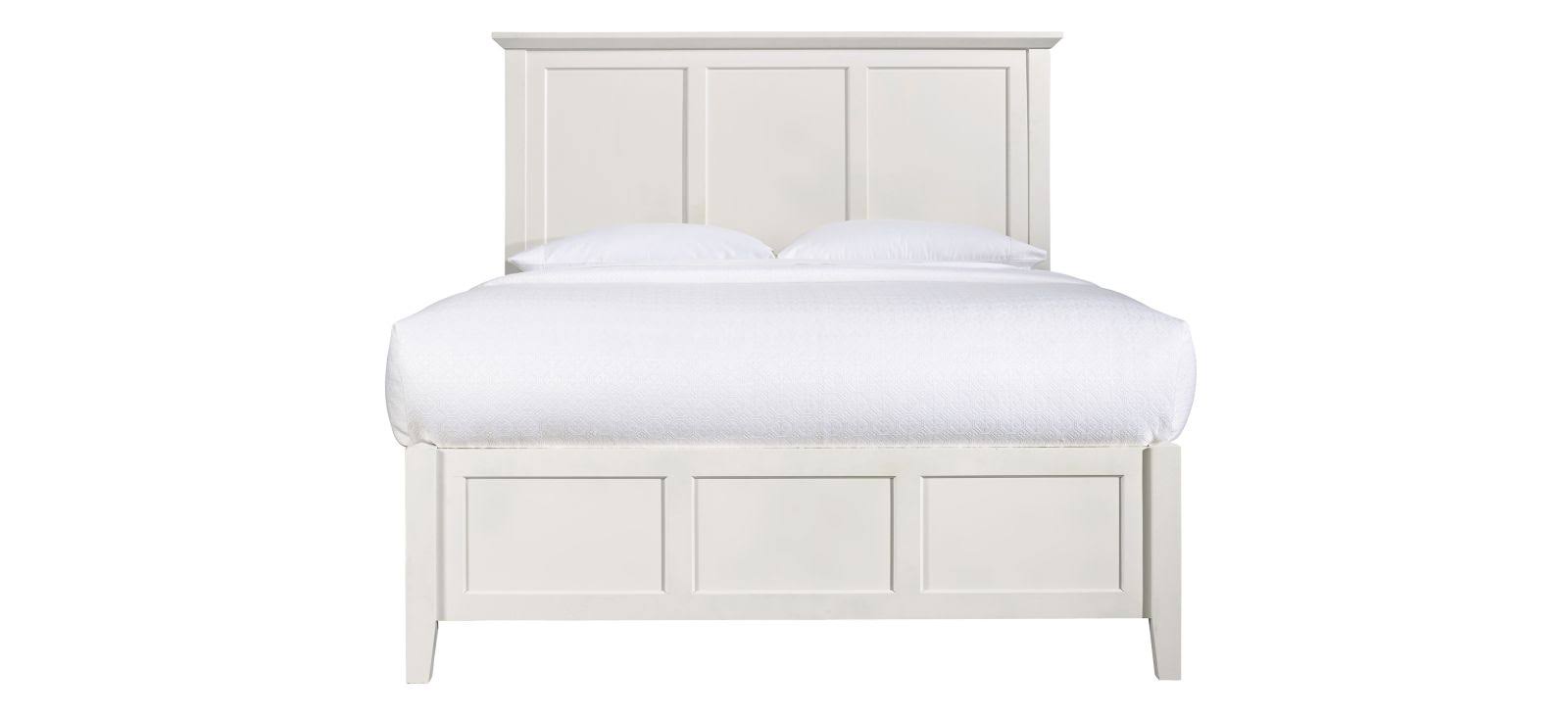 Modus Paragon Queen Panel Bed in White