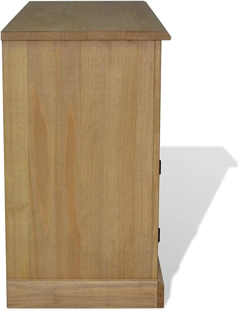 Rustic TV Cabinet, Flat-Screen TV Cabinet,Media Console,with Storage Space,for Living Room,Bedroom,Office,Entertainment Center,TV Cabinet Mexican Pine Corona Range 31.5"x16.9"x30.7"