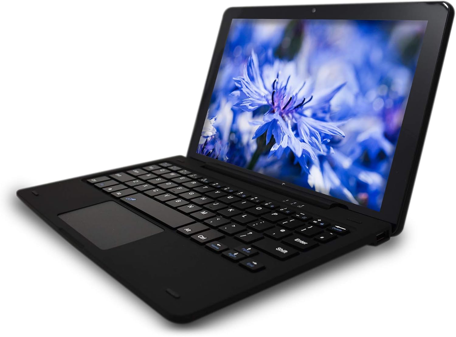 Fusion5 10.1" 2in1 Google Certified Android Laptop Tablet PC - (Powerful Processor, Android 10 Q, 3GB RAM, 32GB Storage, Dual Cameras, HD IPS, Type C, Bluetooth Tablet PC with Docking Keyboard)