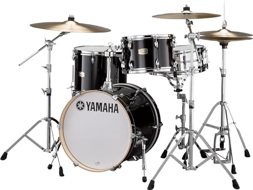 Yamaha 5pc Shell Pack with a 20" Kick 14” Snare Drum in Honey Amber for Students and Working Drummers, (SBP0F50HA)