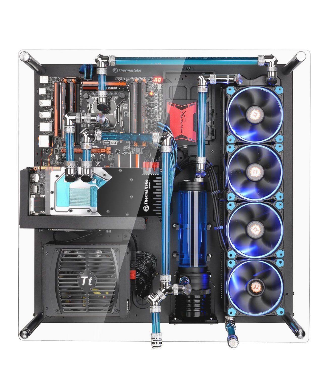 Thermaltake Core P5 Black Edition ATX Open Frame Panoramic Viewing TT LCS Gaming