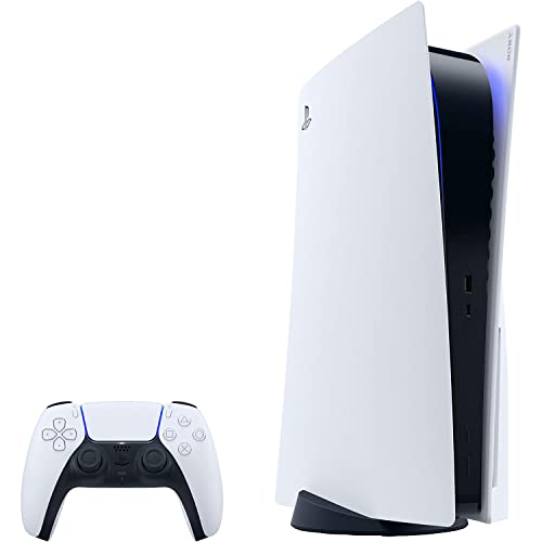 Playstation 5 Disc Version PS5 Gaming Console God of War Ragnarok Bundle - 16GB GDDR6 Memory, 825GB SSD, 4K Blu-ray player, WiFi 6, Bluetooth 5.1, Ethernet, 120Hz 8K Output, Tempest 3D AudioTech
