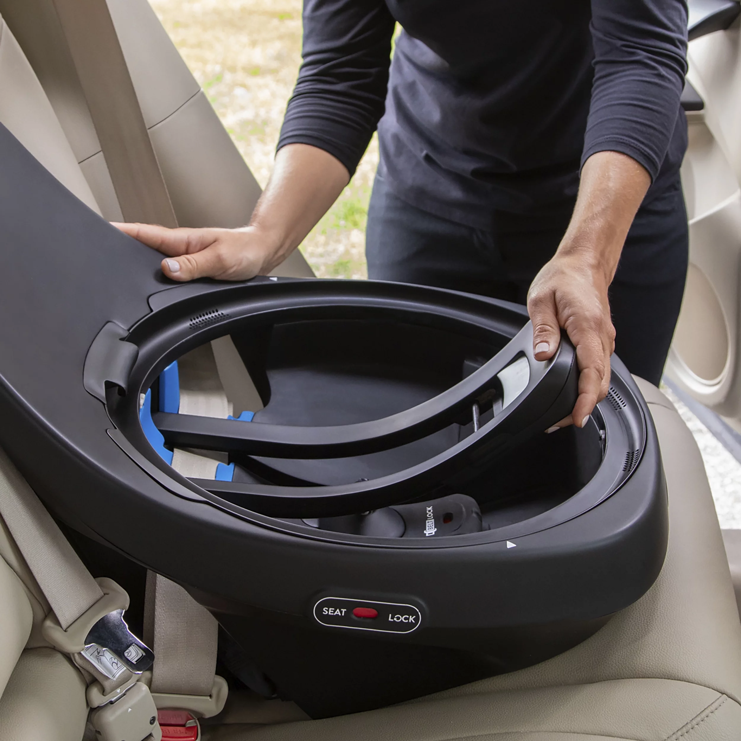 Evenflo Revolve360 Rotational All-In-One Convertible Car Seat (Amherst Gray)
