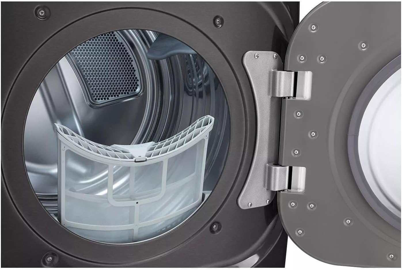 9.0 cu. ft. Mega Capacity Smart wi-fi Enabled Front Load Gas Dryer with TurboSteam™ and Built-In Intelligence