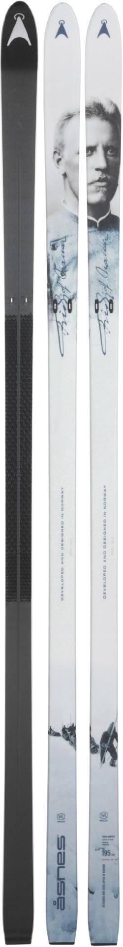Asnes Nansen Cross-Country Skis White 205 cm