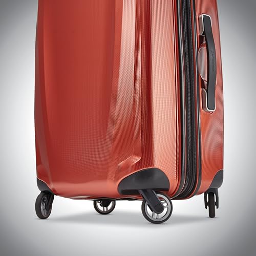 Samsonite Winfield 3 DLX Hardside Expandable Luggage with Spinners, Silver, Carry-On 20-Inch