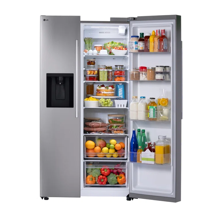 LG 26 cu. ft. Smart Counter-Depth MAX™ Refrigerator with Dual Ice Makers