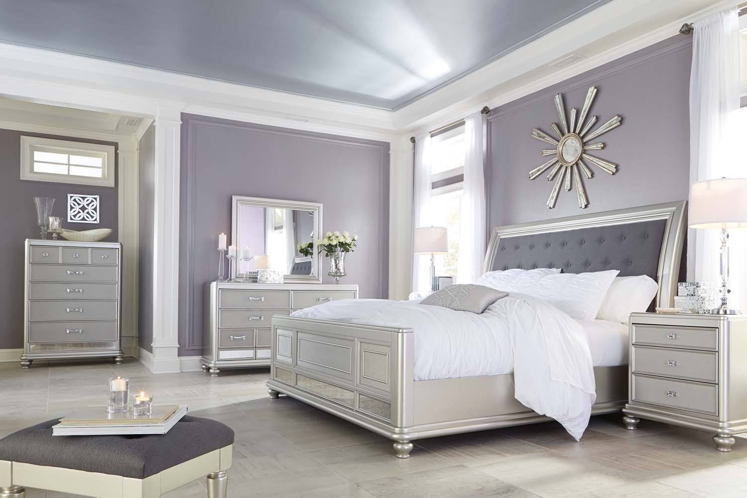 Ashley Coralayne King/California King Panel Footboard