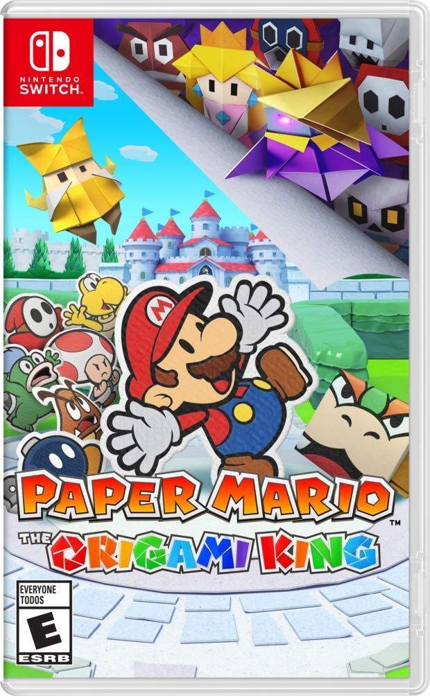 Nintendo Switch Lite Console Turquoise with Paper Mario: The Origami King, Accessory Starter Kit and Screen Cleaning Cloth Bundle - Import with US Plug