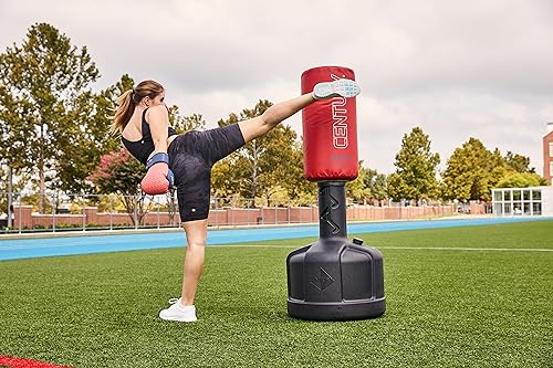 Century Original Wavemaster | Freestanding Punching Bag with Base | Boxing Training Equipment | Punching Bag Stand Adult | Freestanding Kickboxing and MMA Trainer | Adjustable height 47" to 68"