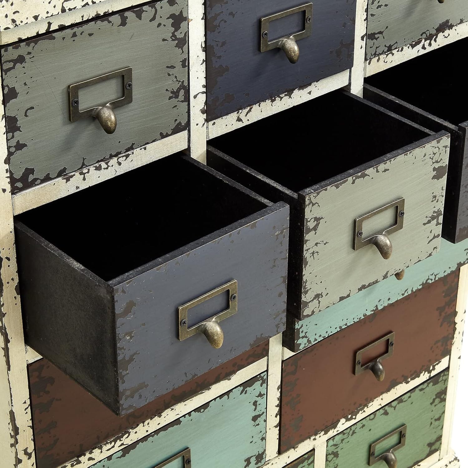 Pinkham 13 - Drawer Apothecary Accent Chest, Base Material: Solid + Manufactured Wood, Will add Character and Interest to Your Space