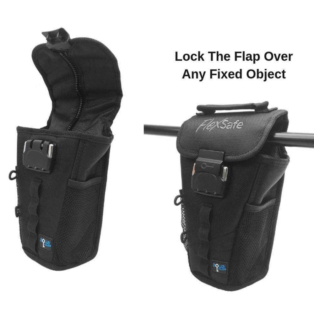 Flexsafe Portable Travel Safe by AquaVault, Size: One size, Blue