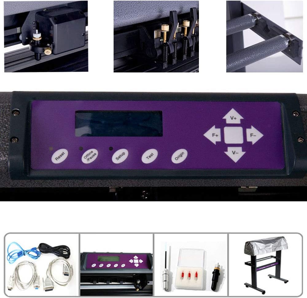 USCutter 28 Inch MH Vinyl Cutter Plotter with Stand and VinylMaster Cut and Tools