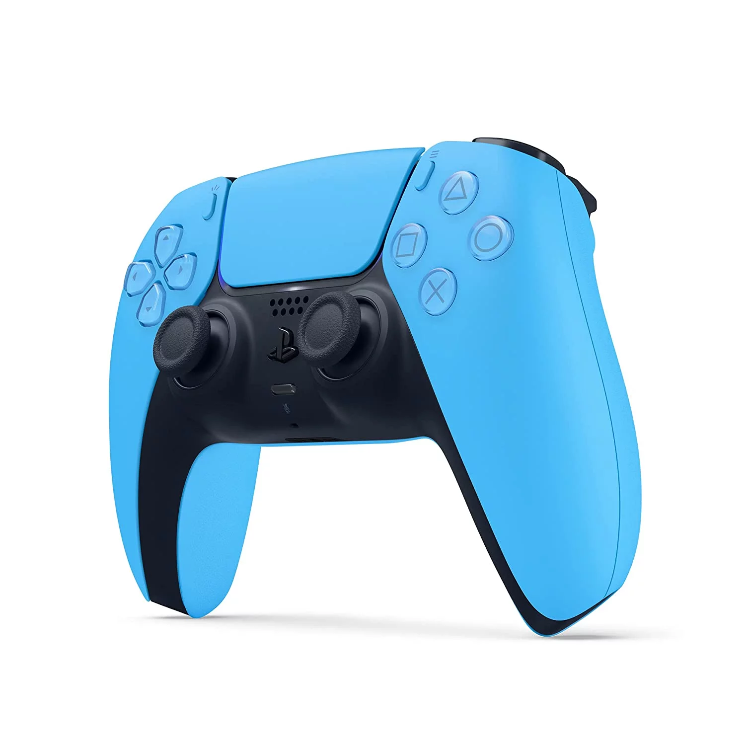 Sony PlayStation 5 Slim Disc PS5 Video Game Console with Extra Starlight Blue Controller
