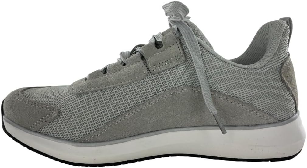 Earthing Women's Sedona Leather Grounding Trail Running Casual Shoe (Grey, US Footwear Size System, Adult, Women, Numeric, Medium, 9)