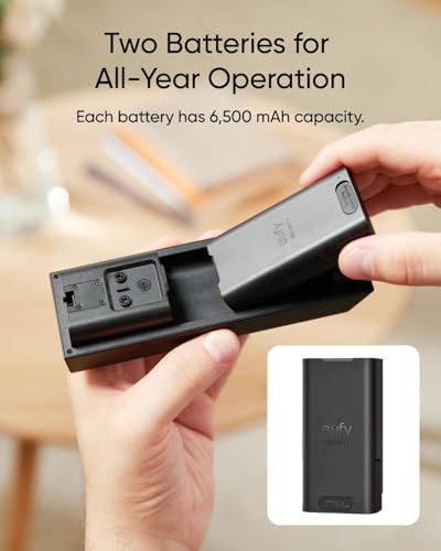 eufy Security Video Doorbell E340 (Battery Powered), Dual Cameras with Delivery Guard, 2K Full HD and Color Night Vision, HomeBase S380 Compatible, No Monthly Fee