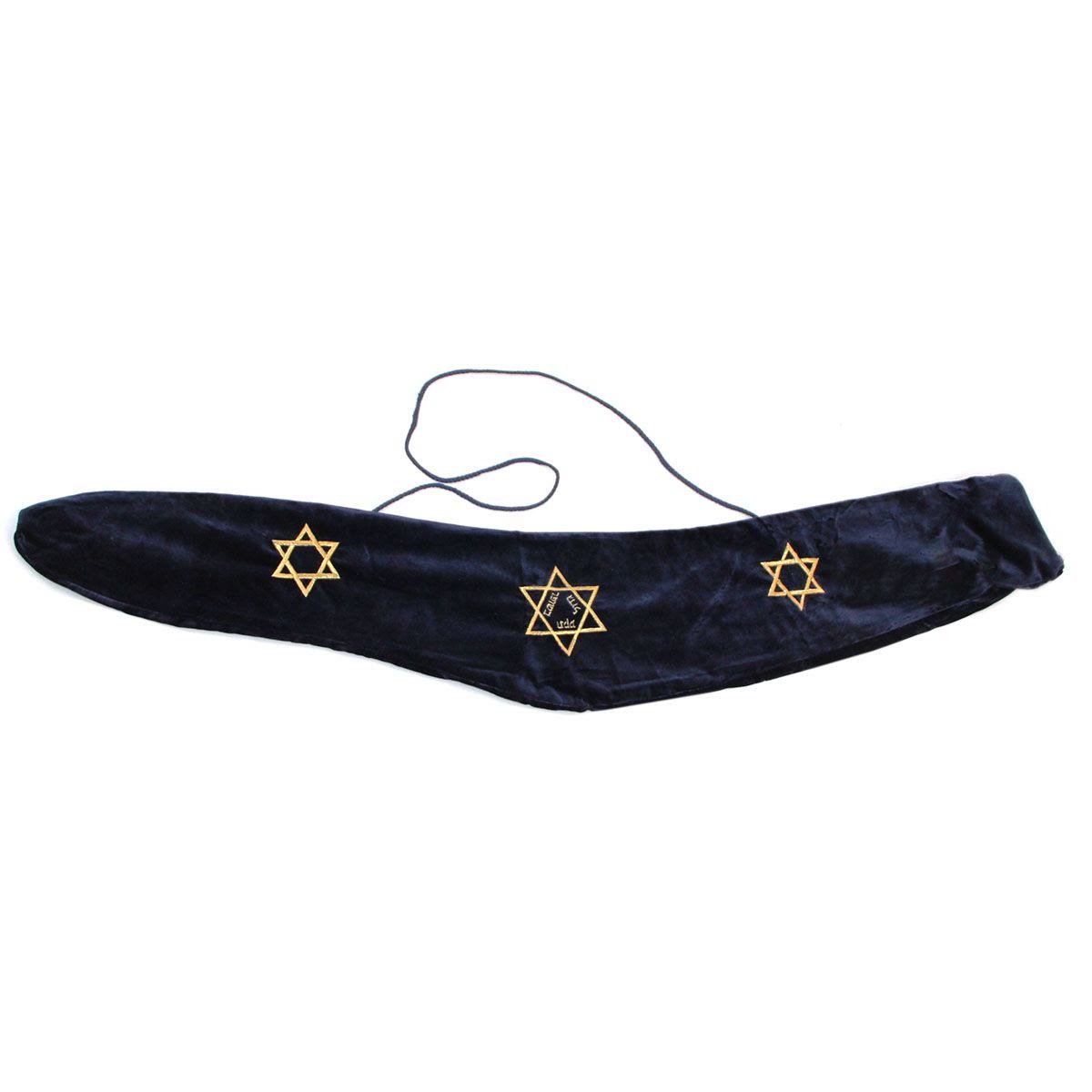 Sterling Silver Plated Yemenite Kudu Shofar - Jerusalem Design (Choice of Sizes)