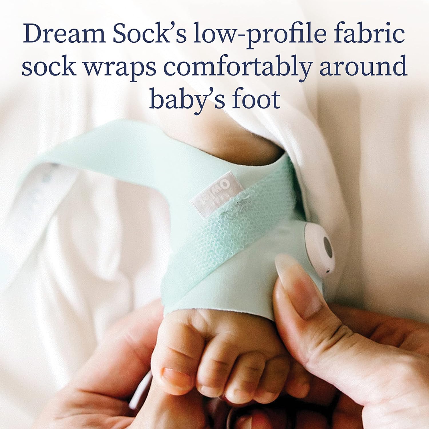 Owlet Dream Duo: Dream Sock Baby Monitor and HD Camera - Deep Sea Green