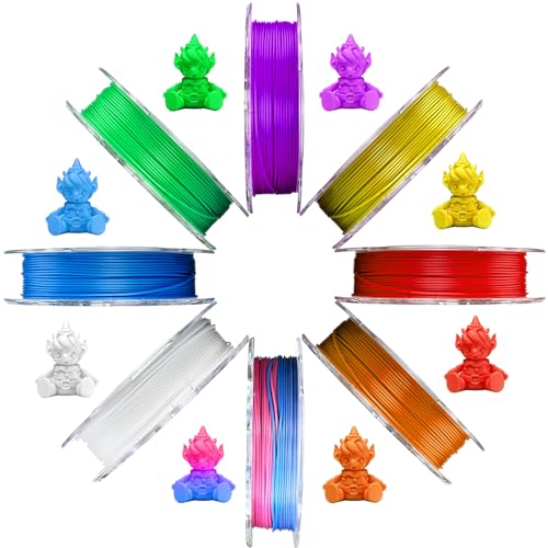 3D Printer for Kids, Beginner 3D Printer with 8 PLA Filament Set, Huge Toy Library & Modify, Wi-Fi & App Control, Create STEM Toys, High Precision, W/ 15+ Mini 3D Design Module, X-Maker Joy