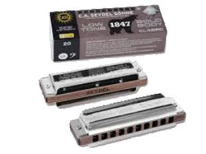 Seydel 1847 Blues CLASSIC Low Diatonic Harmonica