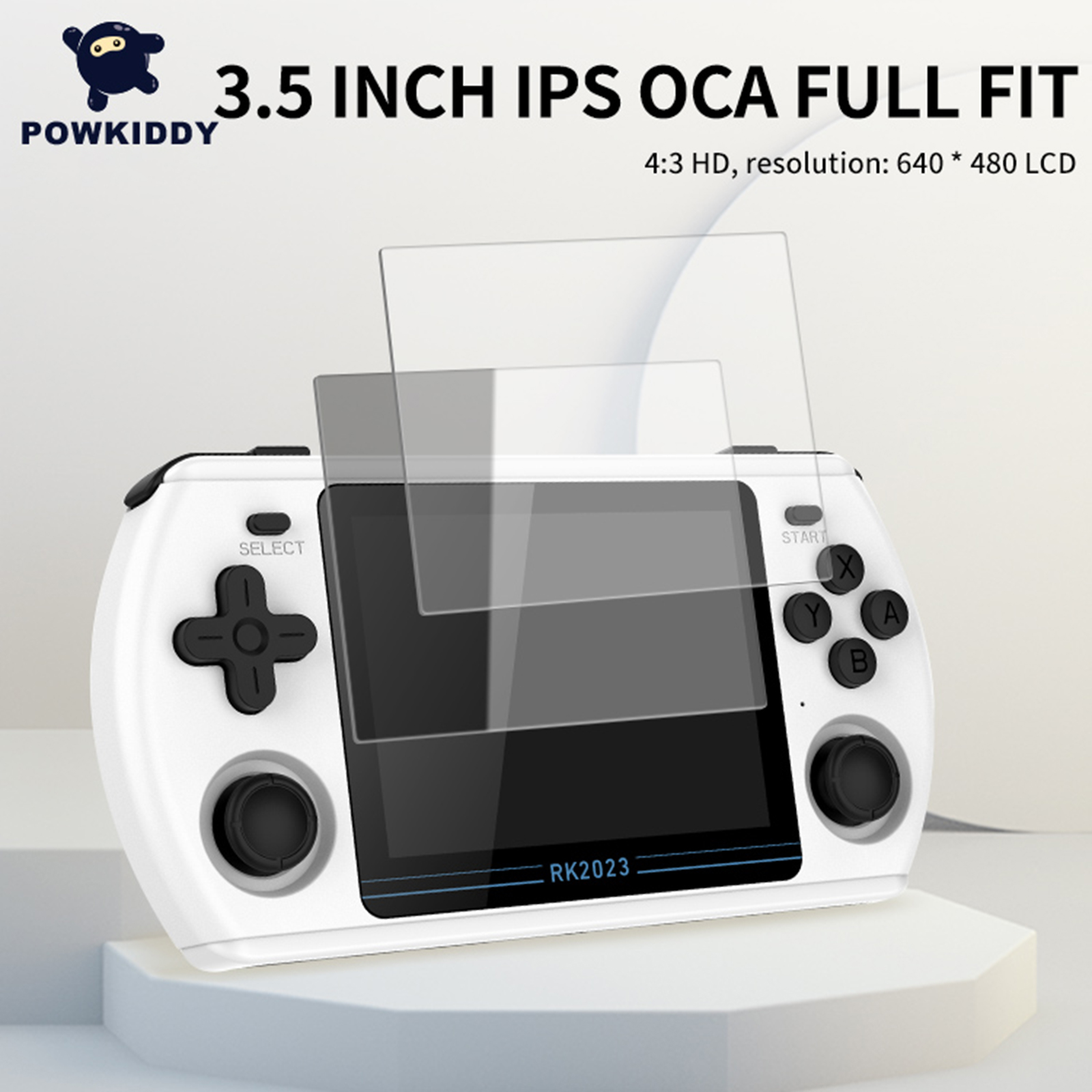 Portable RK2023 Game Player with Video Output and Headphone Jack Immerse Yourself in Portable Gaming