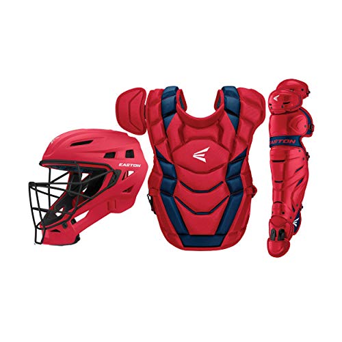 Easton | Elite X Baseball Catcher's Equipment | Box Set | NOCSAE Approved | Youth/Intermediate/Adult | Multiple Colors