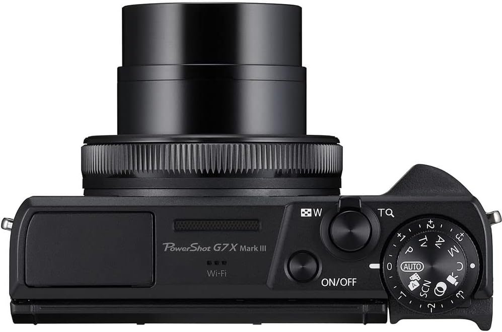 Canon PowerShot G7 X Mark III Digital Camera (Black) (3637C001), 64GB Memory Card, 2 x Battery, Corel Photo Software, Charger, Card Reader, LED Light + More (Renewed)