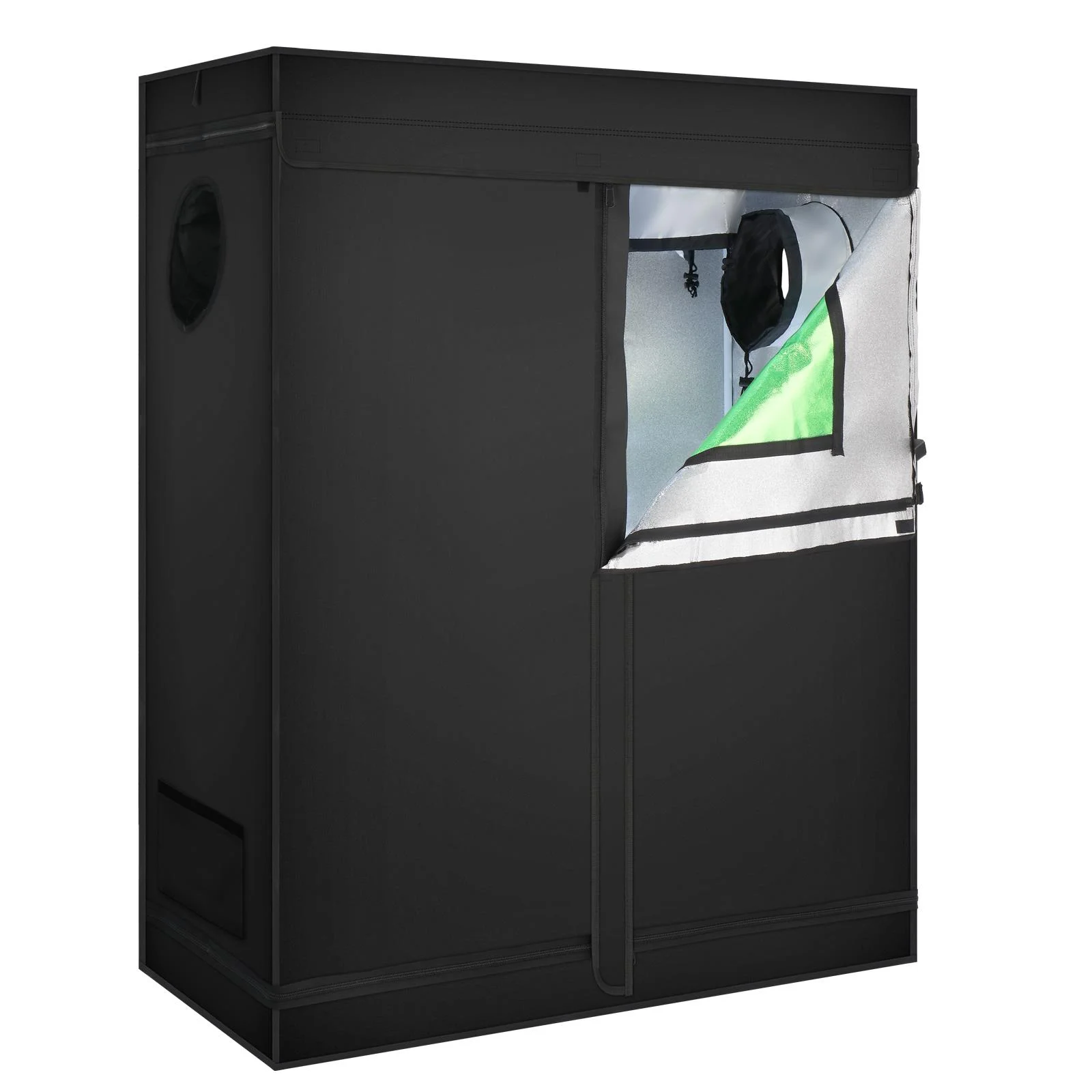 Ktaxon 48"x24"x60" Grow Tent For Indoor Plant Growing Dismountable Reflective Hydroponic Non Toxic Room