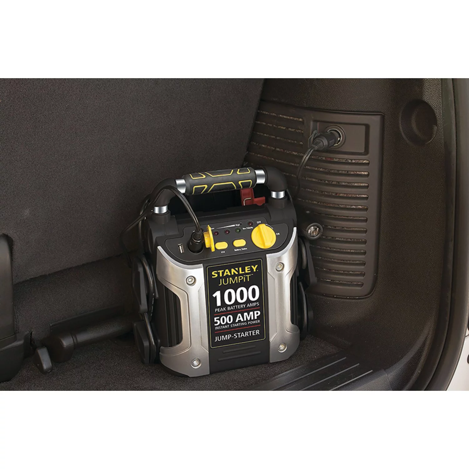 STANLEY J5C09 1000 Peak Amp Jump Starter w/120 PSI Compressor