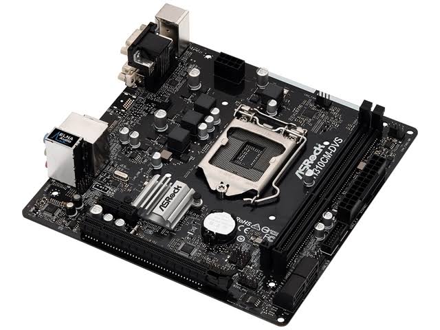 ASRock H310CM-DVS LGA 1151 (300 Series) Intel H310 SATA 6Gb/s USB 3.1 Micro ATX Intel Motherboard