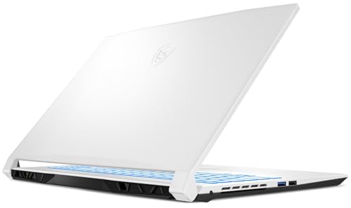 EXCaliberPC 2023 MSI Sword 15 A12UC Gaming Laptop (Intel Core i5-12450H, 64GB RAM, 1TB NVMe SSD, NVIDIA GeForce RTX 3050, 15.6" 144Hz FHD, Windows 11) - White
