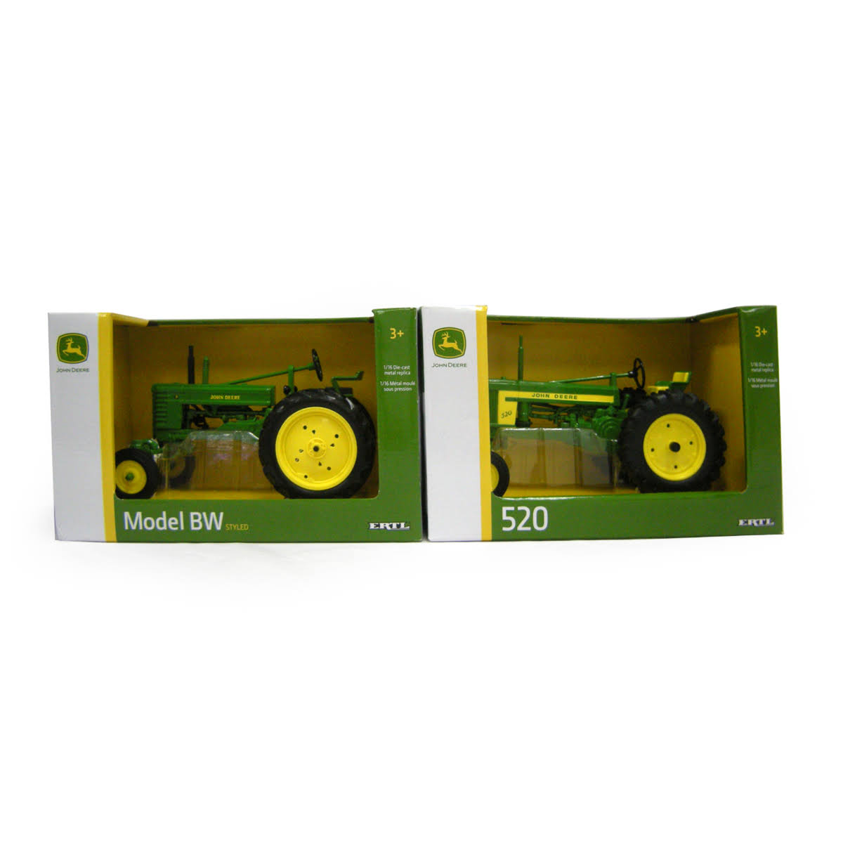 John Deere 1:16 Unstyled Model Tractor
