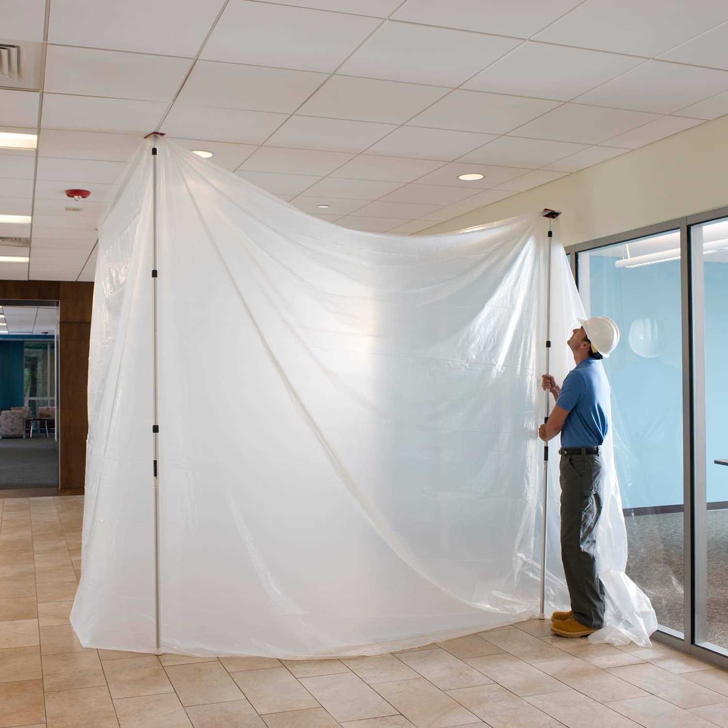 Zipwall ZipPole ZP4 Dust Barrier Pole - Shop Hardware Tools Online Store