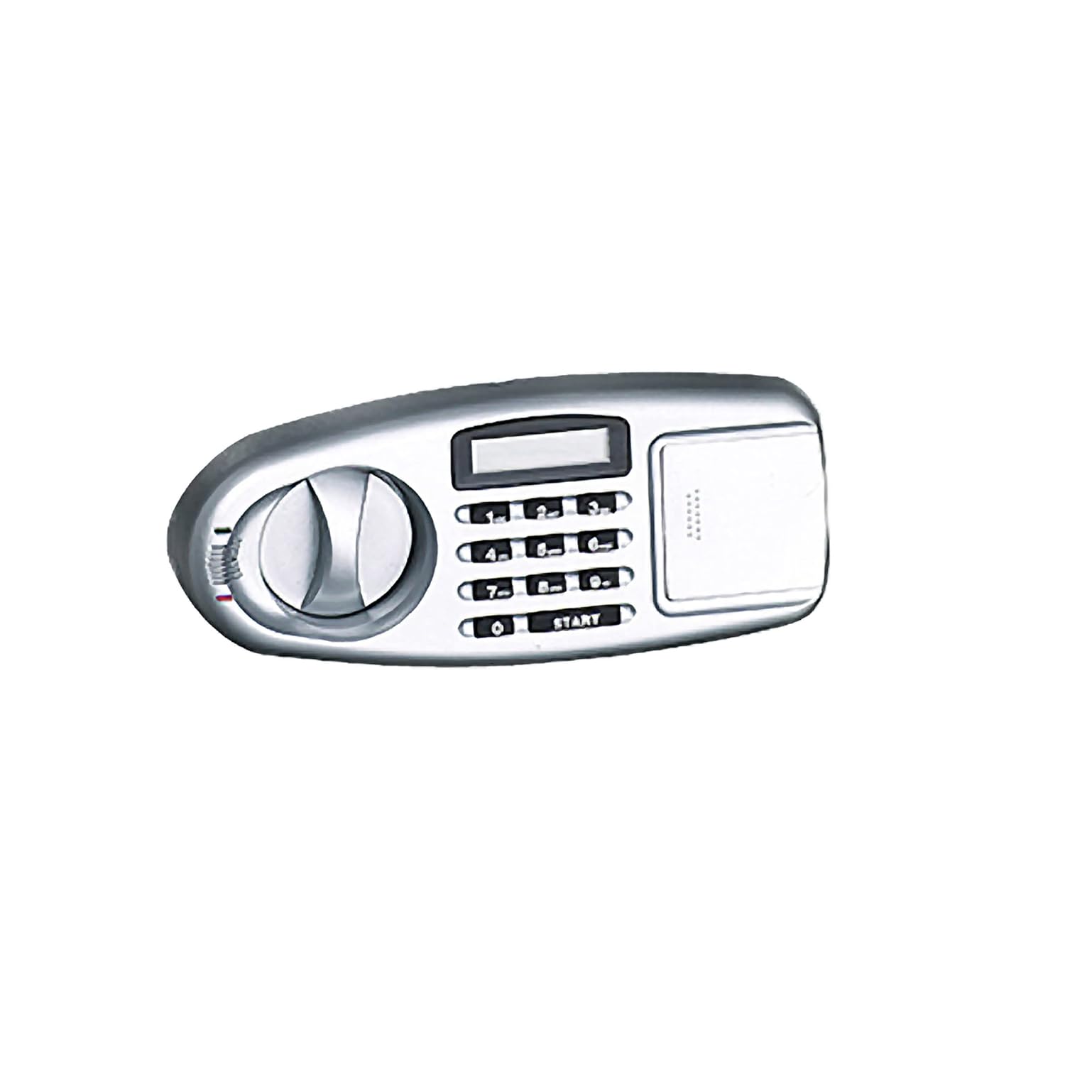 Fireproof Home Safe - Electronic Lockbox with Keypad, 2 Keys, and Interior Shelf - Protects Cash, Jewelry, Documents, and More by Paragon Safes (Gray)